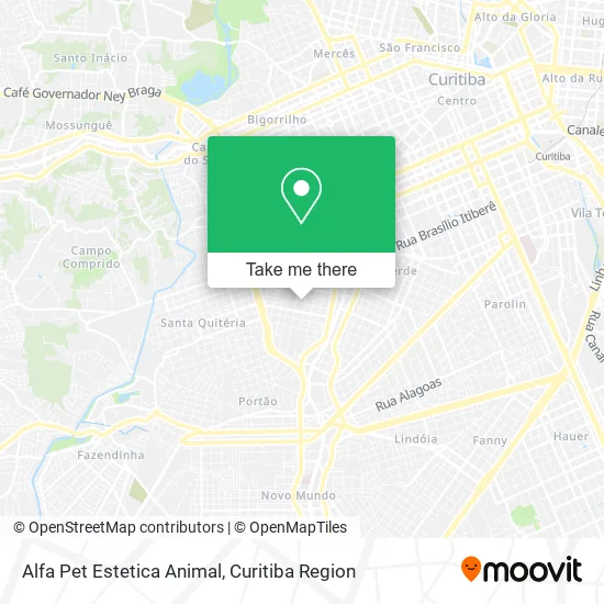 Alfa Pet Estetica Animal map