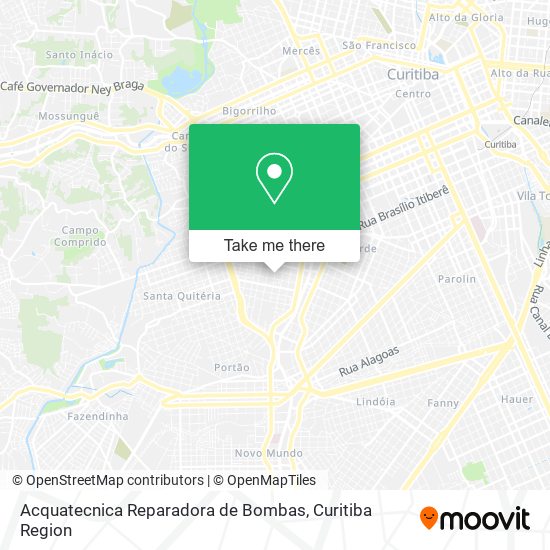 Acquatecnica Reparadora de Bombas map