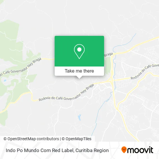 Indo Po Mundo Com Red Label map