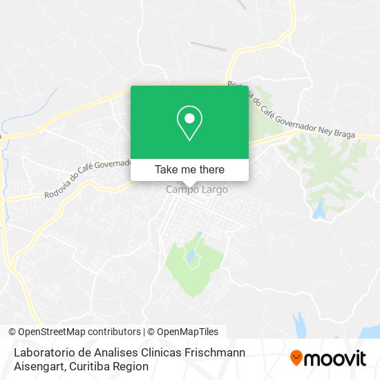 Laboratorio de Analises Clinicas Frischmann Aisengart map