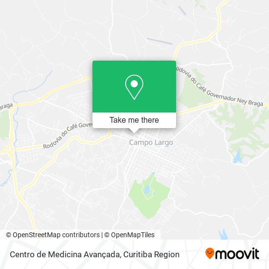 Centro de Medicina Avançada map