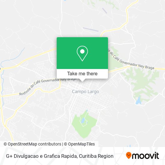 G+ Divulgacao e Grafica Rapida map