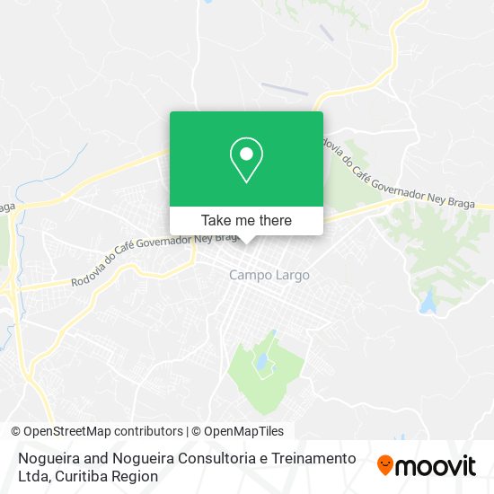 Nogueira and Nogueira Consultoria e Treinamento Ltda map