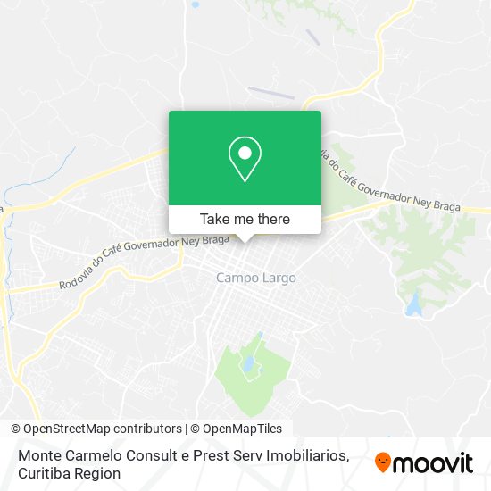 Monte Carmelo Consult e Prest Serv Imobiliarios map
