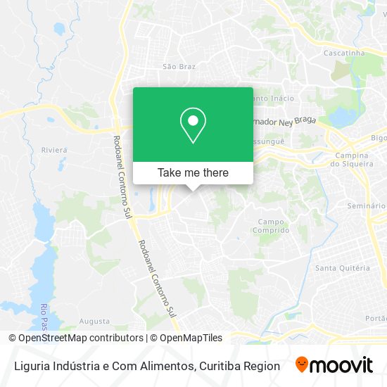 Liguria Indústria e Com Alimentos map