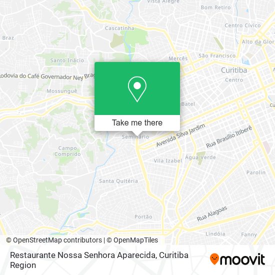 Mapa Restaurante Nossa Senhora Aparecida