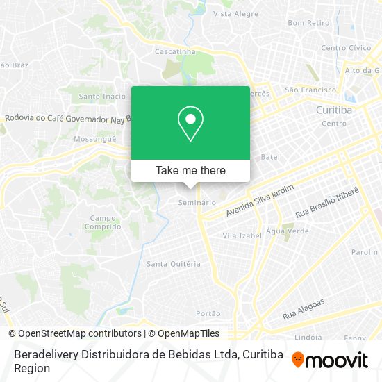 Beradelivery Distribuidora de Bebidas Ltda map