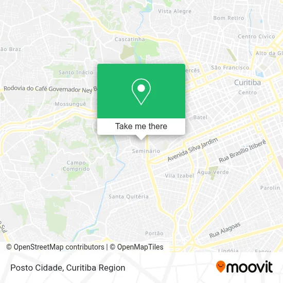 Posto Cidade map