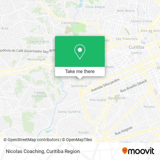 Nicolas Coaching map