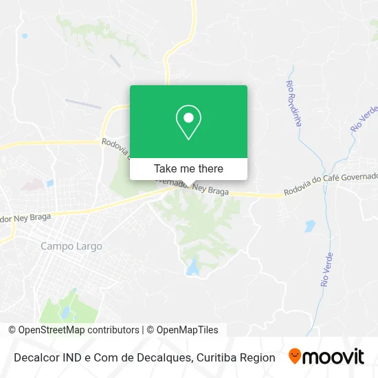 Decalcor IND e Com de Decalques map