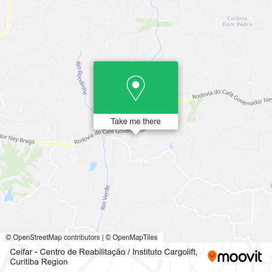 Ceifar - Centro de Reabilitação / Instituto Cargolift map