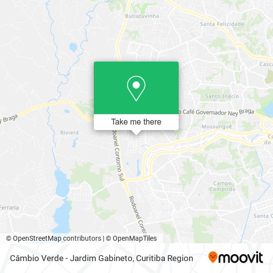 Câmbio Verde - Jardim Gabineto map