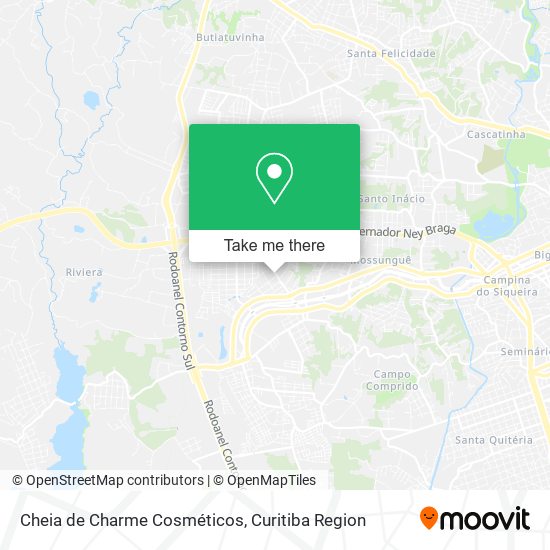 Cheia de Charme Cosméticos map