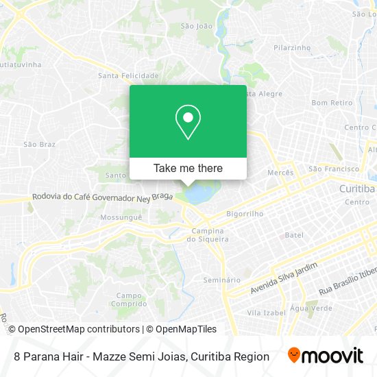 8 Parana Hair - Mazze Semi Joias map