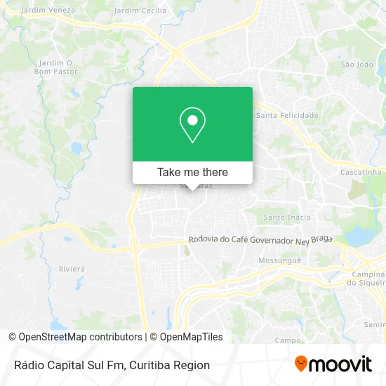Rádio Capital Sul Fm map