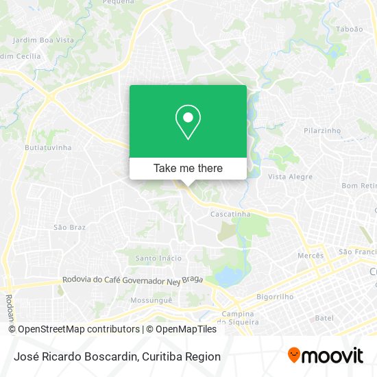 José Ricardo Boscardin map