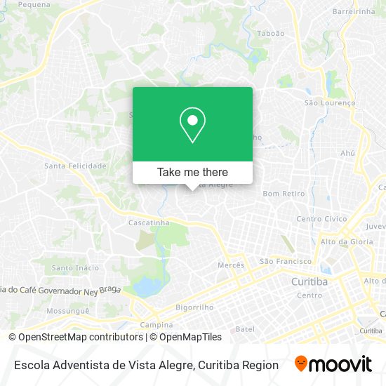 Escola Adventista de Vista Alegre map