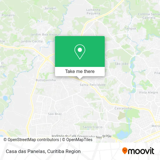 Casa das Panelas map