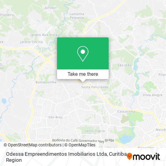 Odessa Empreendimentos Imobiliarios Ltda map