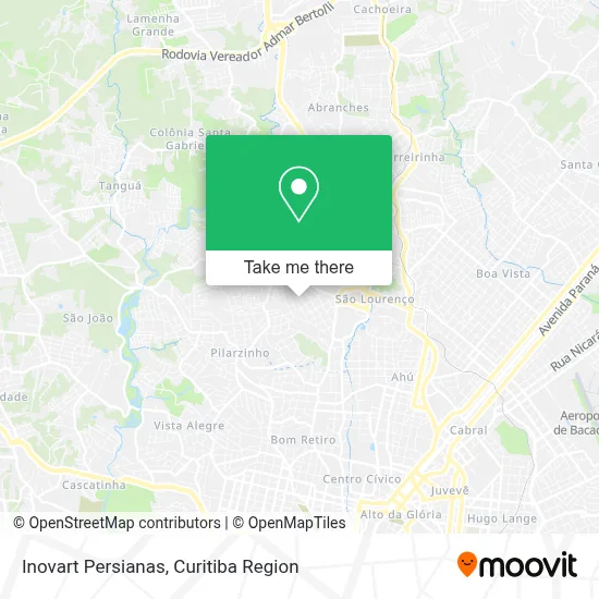 Inovart Persianas map