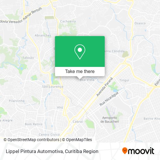 Lippel Pintura Automotiva map