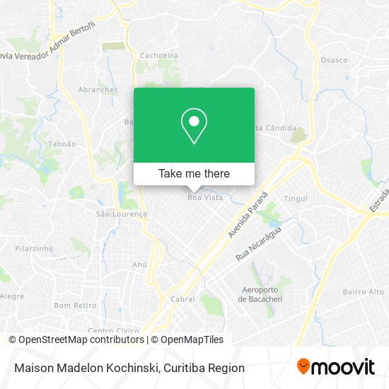Maison Madelon Kochinski map