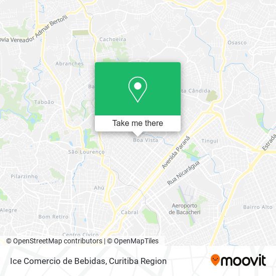 Ice Comercio de Bebidas map