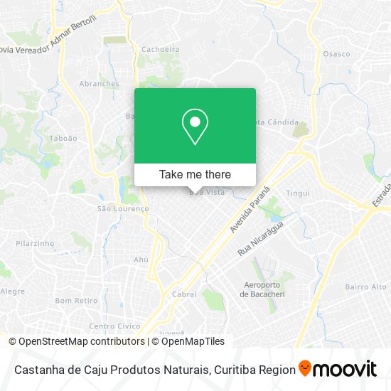 Castanha de Caju Produtos Naturais map