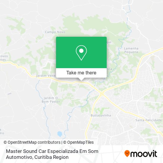 Master Sound Car Especializada Em Som Automotivo map