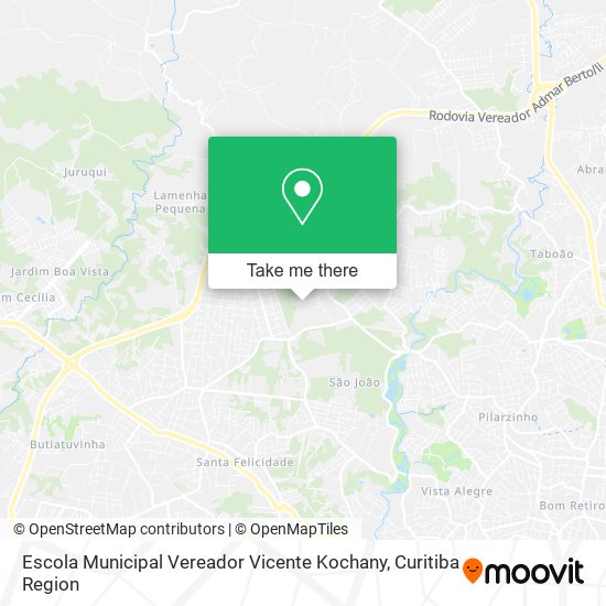 Escola Municipal Vereador Vicente Kochany map