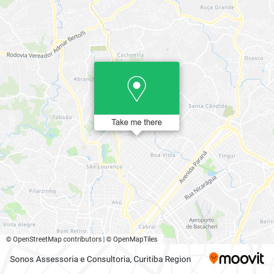 Sonos Assessoria e Consultoria map