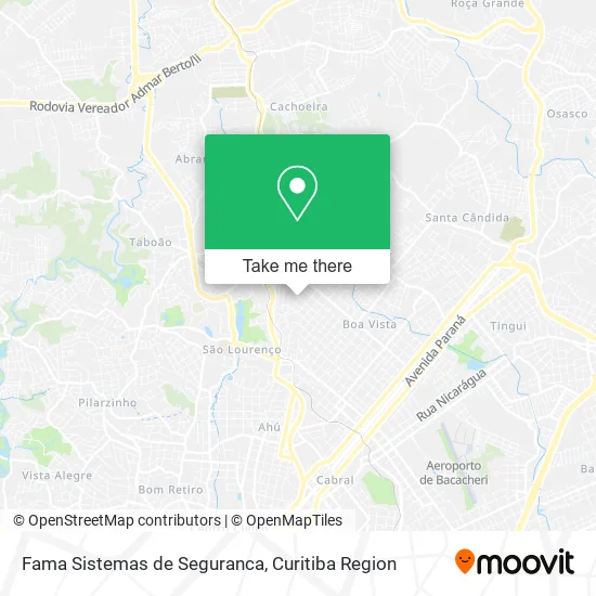 Fama Sistemas de Seguranca map