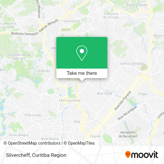 Silvercheff map