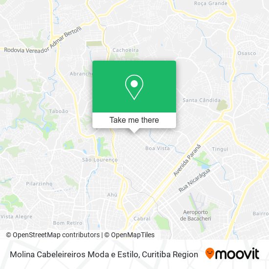 Molina Cabeleireiros Moda e Estilo map