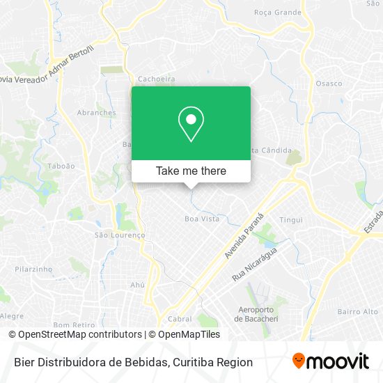 Bier Distribuidora de Bebidas map