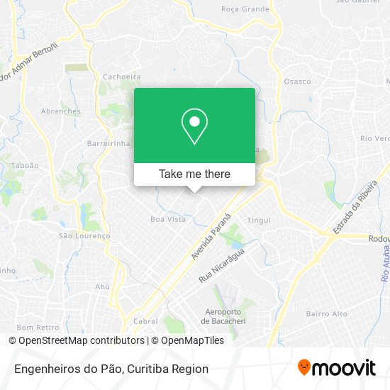 Engenheiros do Pão map