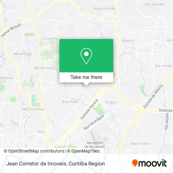 Jean Corretor de Imoveis map
