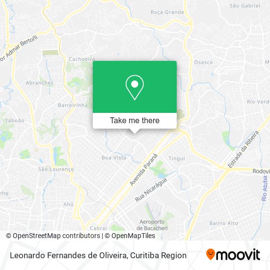 Leonardo Fernandes de Oliveira map