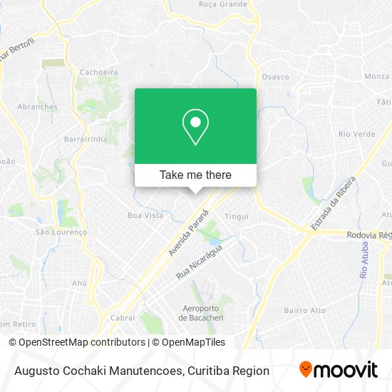 Augusto Cochaki Manutencoes map