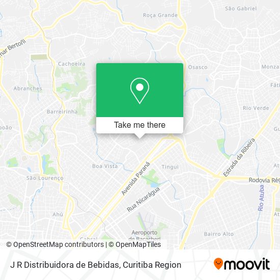 J R Distribuidora de Bebidas map