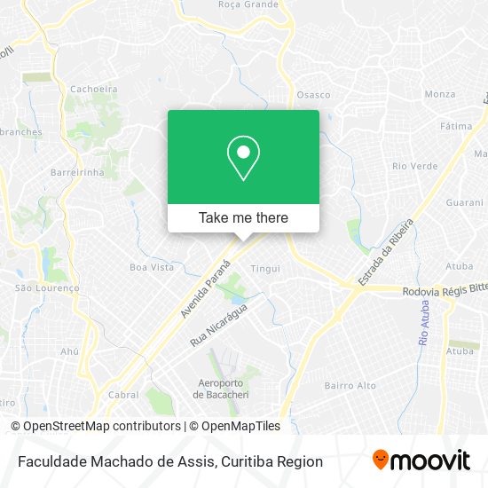 Faculdade Machado de Assis map