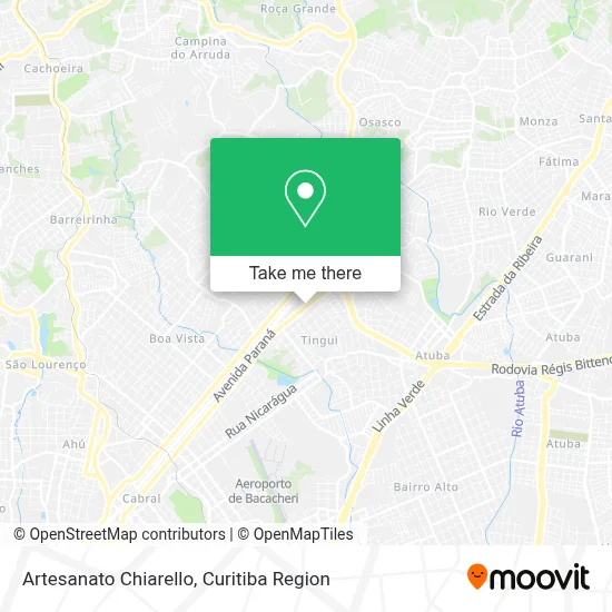 Artesanato Chiarello map
