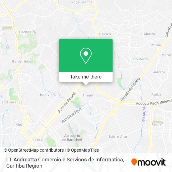 I T Andreatta Comercio e Servicos de Informatica map