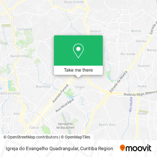 Igreja do Evangelho Quadrangular map