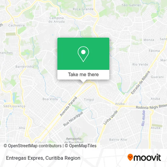 Entregas Expres map