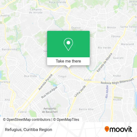 Refugius map