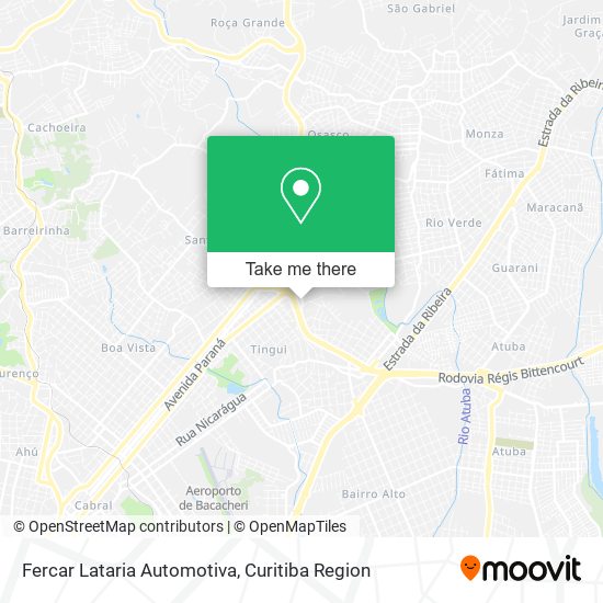 Fercar Lataria Automotiva map