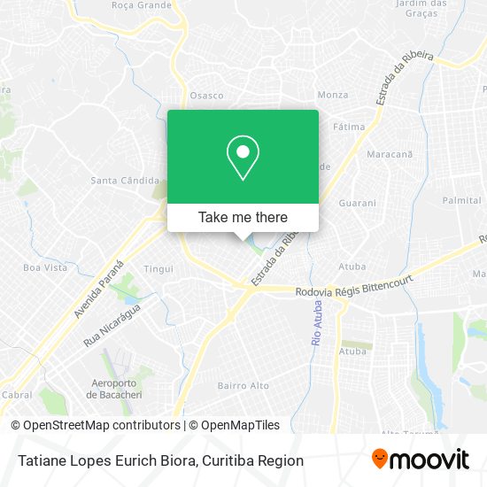 Tatiane Lopes Eurich Biora map