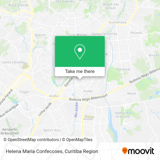 Helena Maria Confeccoes map
