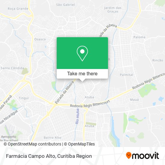 Farmácia Campo Alto map